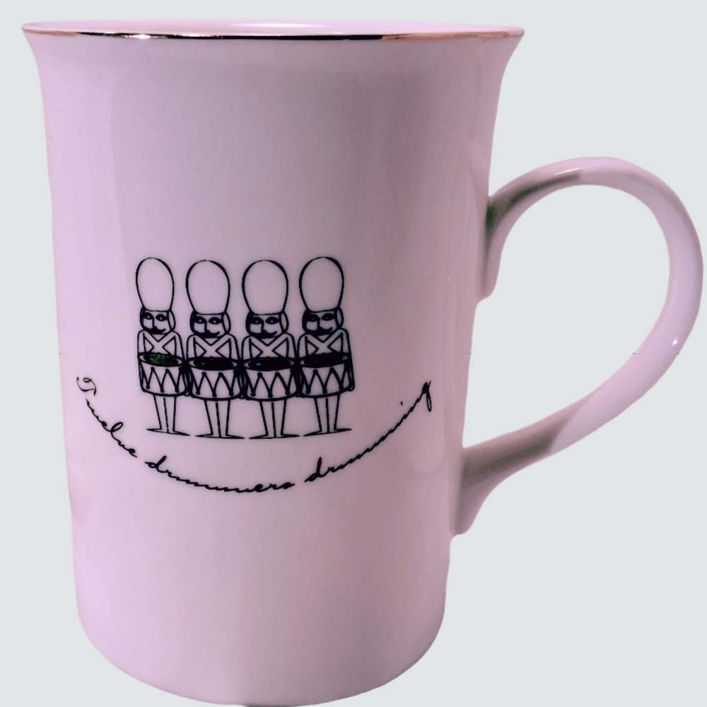 Elegant Maxwell Williams "Twelve Drummers Drumming" Mug - 2006 Collectible